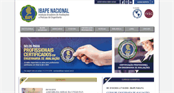 Desktop Screenshot of ibape-nacional.com.br